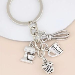 Baker Charm Keychain